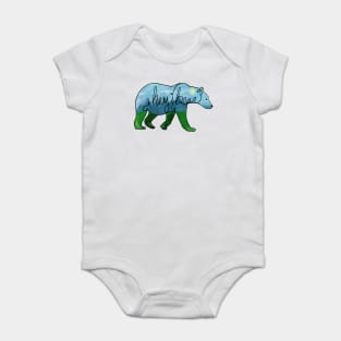 hey bear Baby Bodysuit